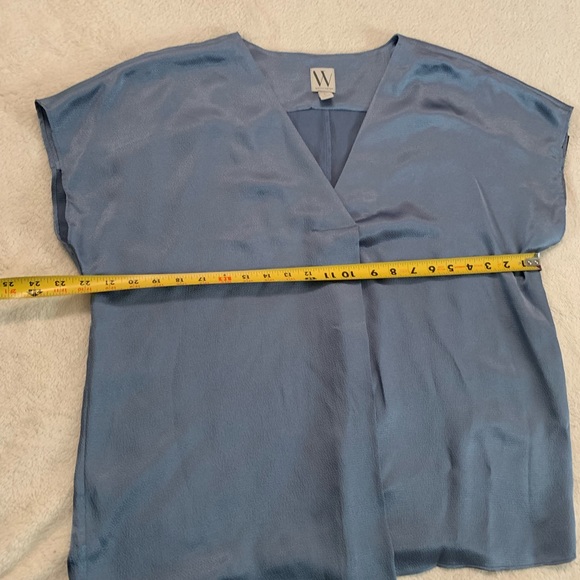 Worthington Women’s Light Blue Blouse Size Large - Picture 8 of 16